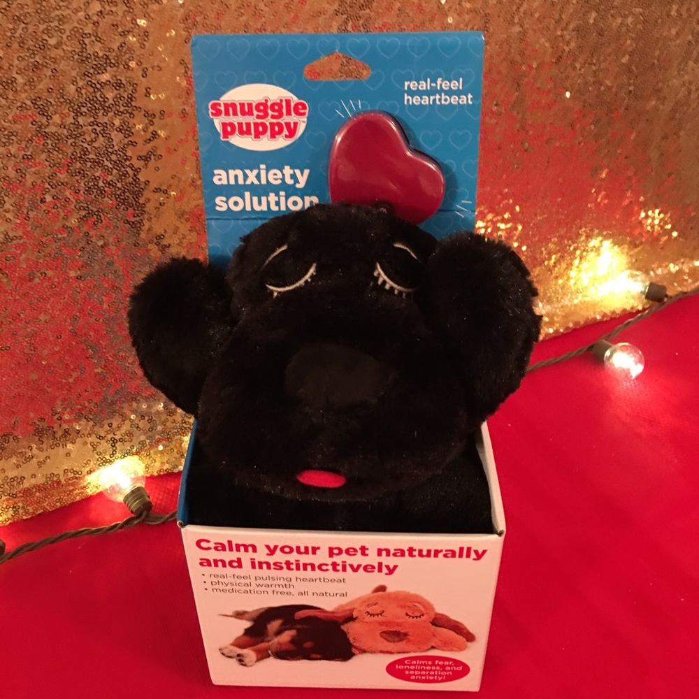 NIB Black Lab (Rare) Snuggle Puppy